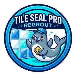 Tile Seal Pro Regrout Mascot Logo
